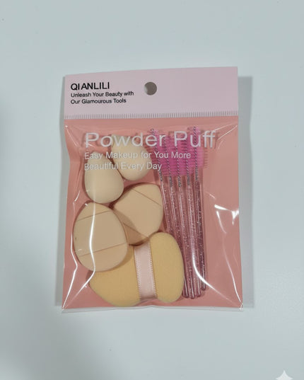 5-in-1 Professional Makeup Puff & Brush Set – Flawless Finish Kit
